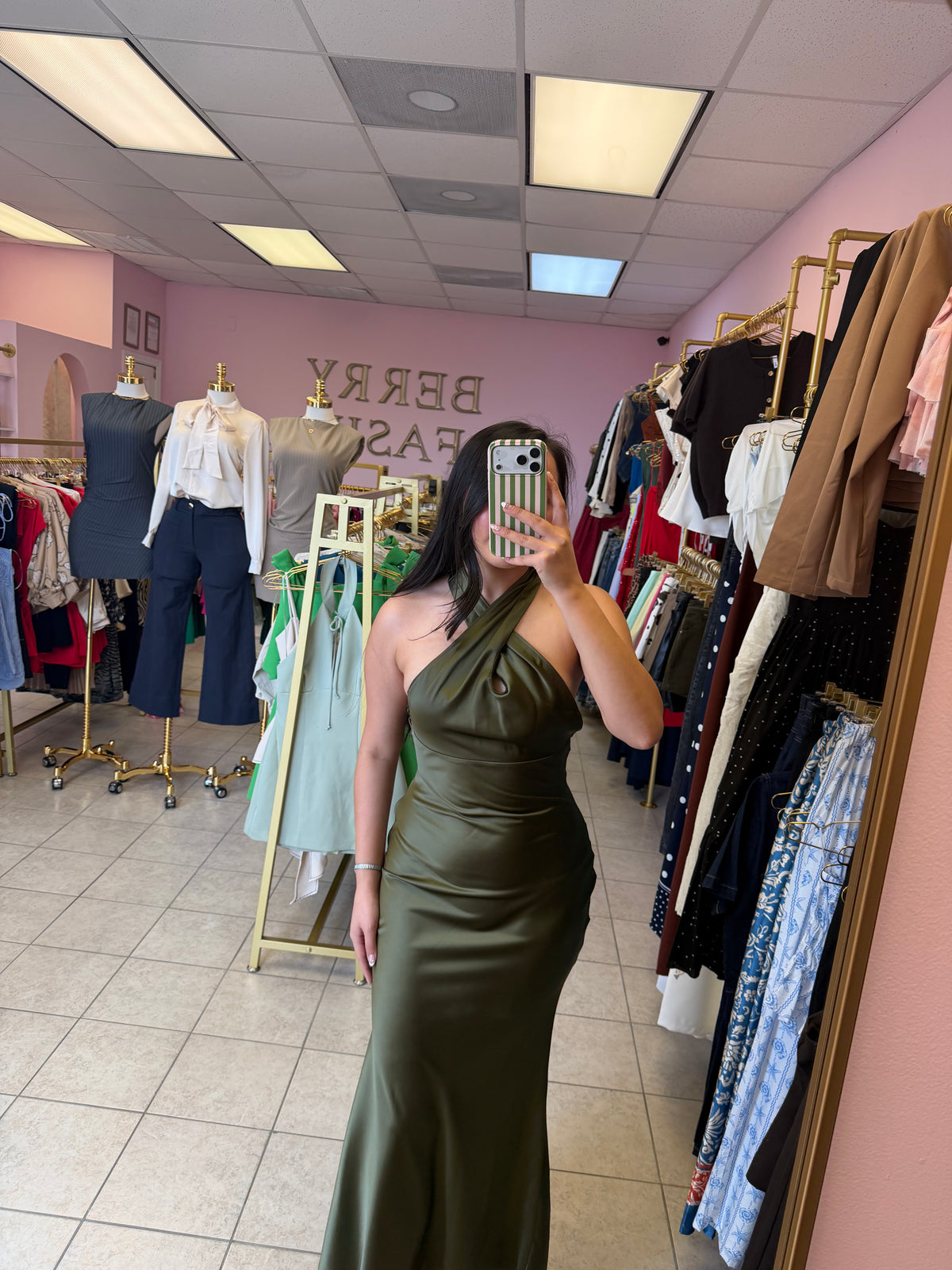 Vivian Green Dress