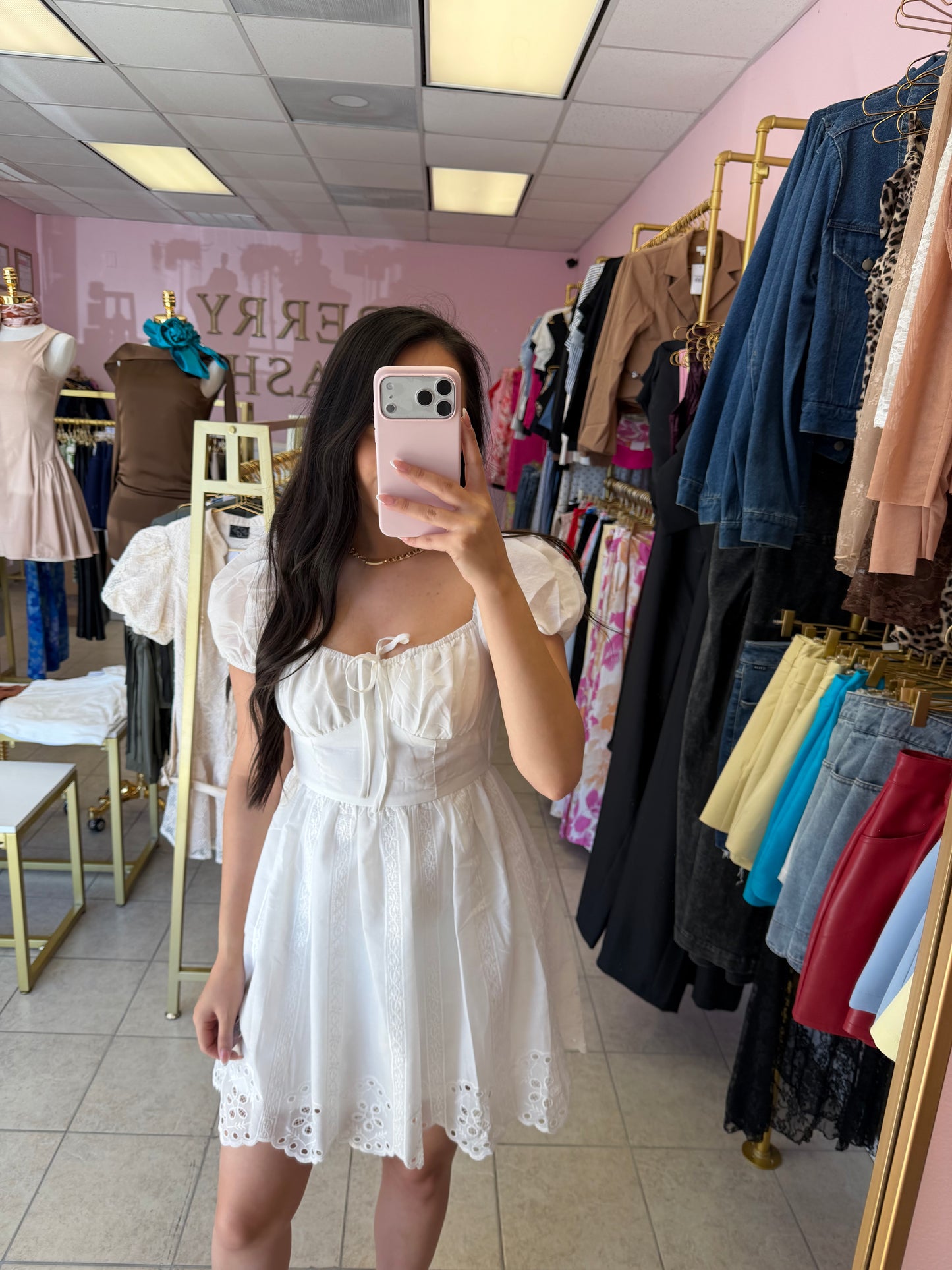 Alexa White Dress