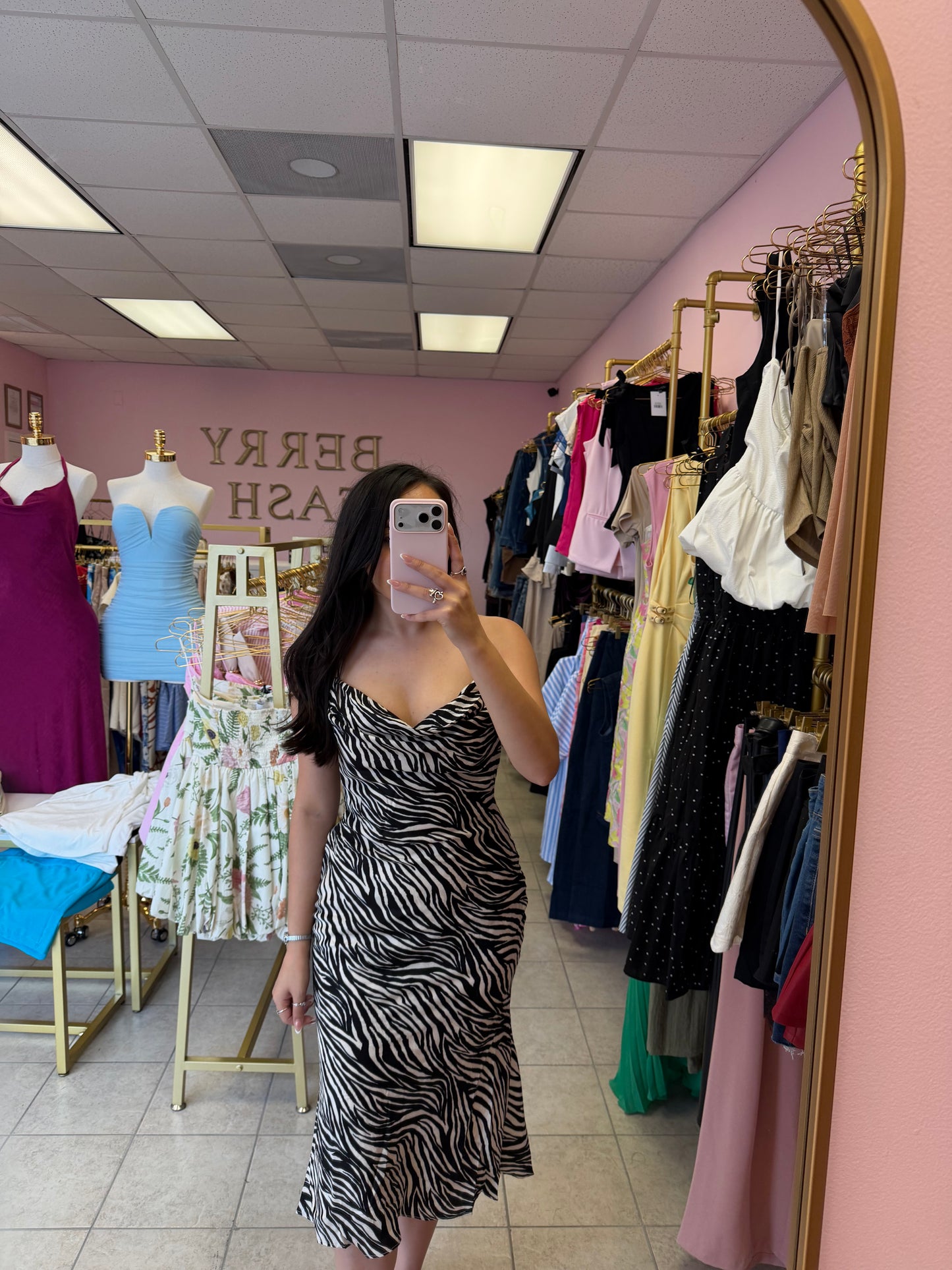 Zebra Dress