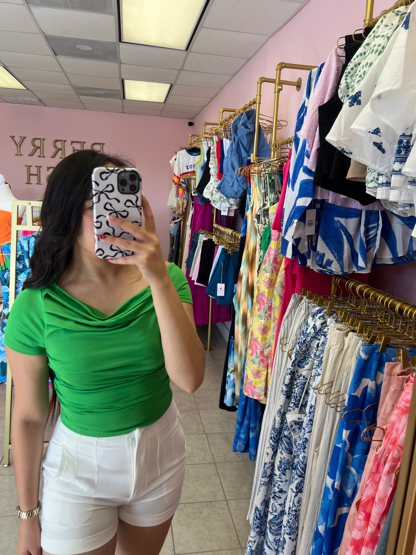 Fabiola White shorts