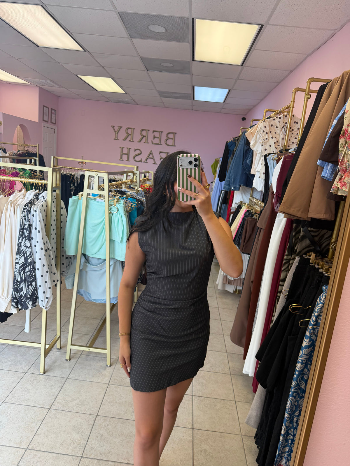 Samantha Grey Dress