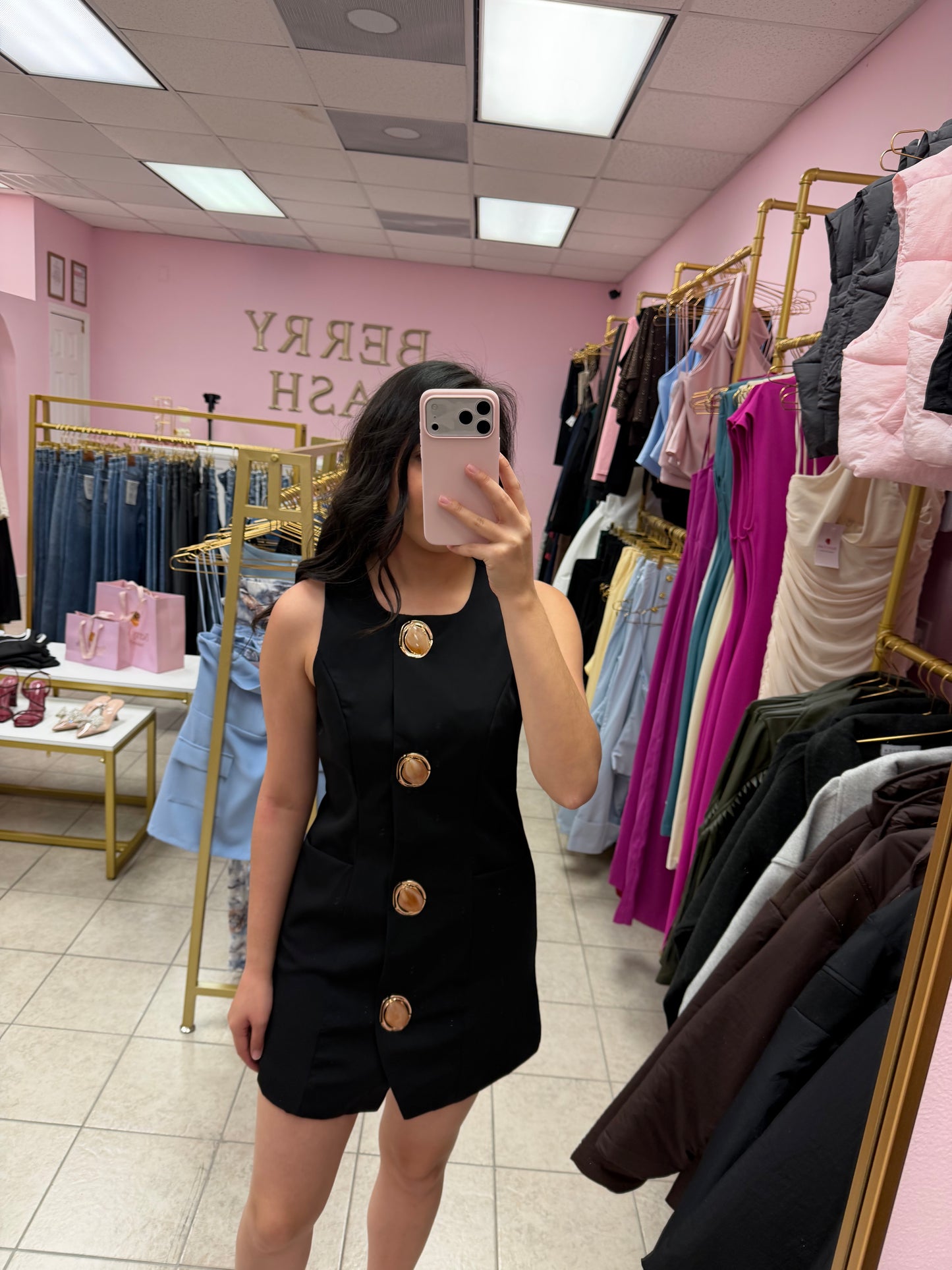 Georgina Black Dress