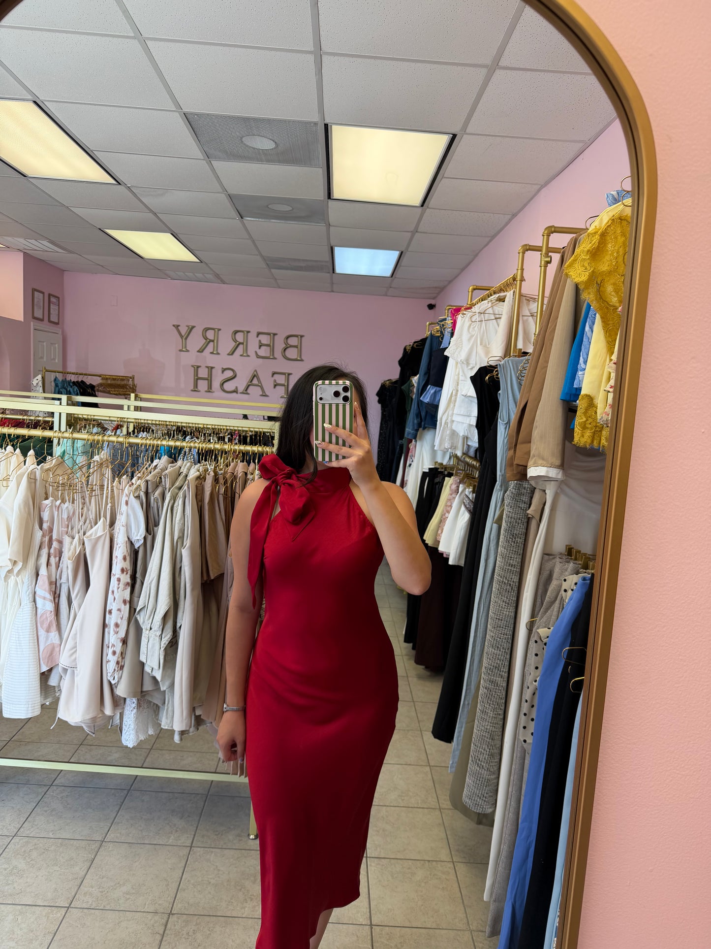 Rosa Red Dress