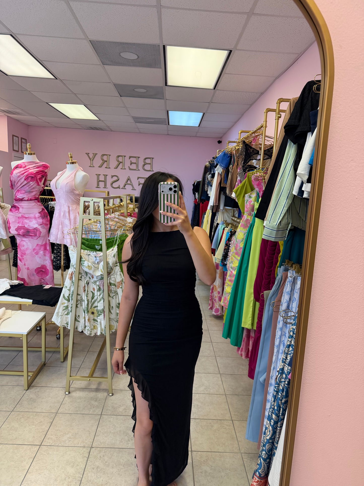 Valentina Black Dress