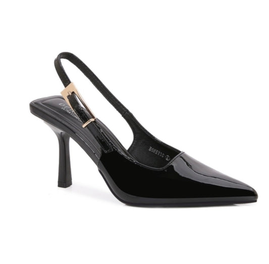 Lorena Black Heels