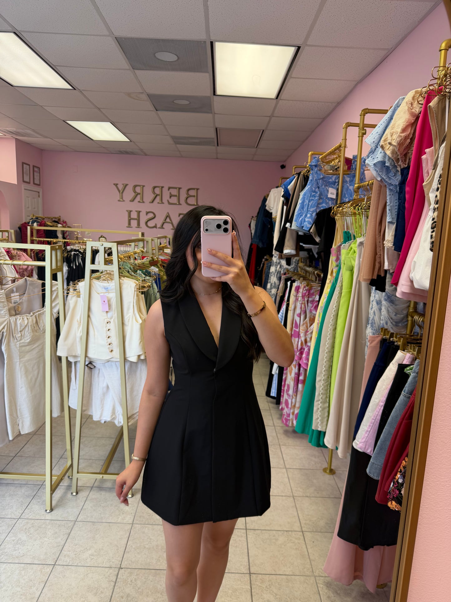 Emily Black Dress