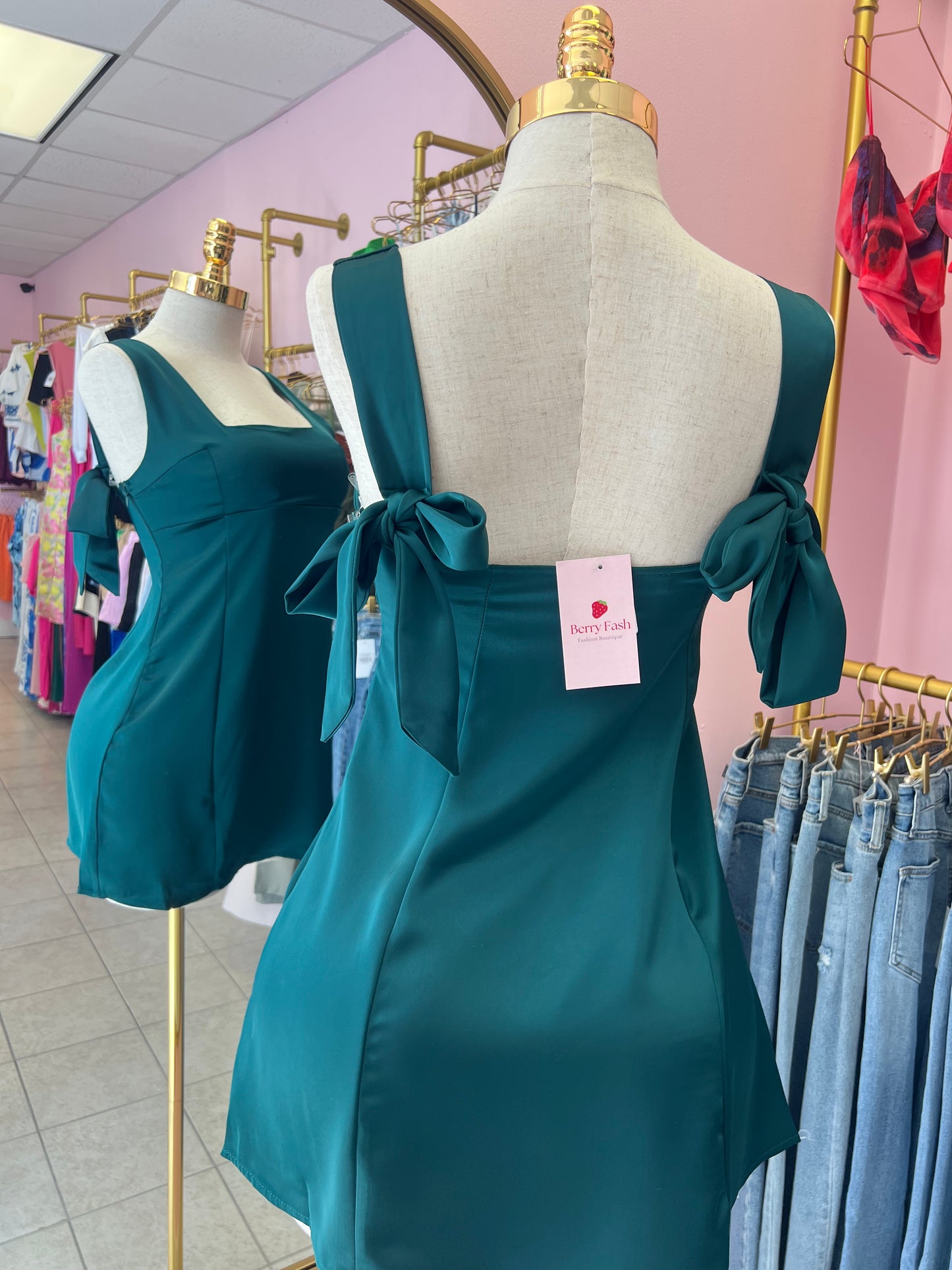 Daisy Green Dress